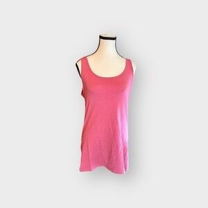 Women’s Tag XL Carnation Pink Muscle Tee Tank Top